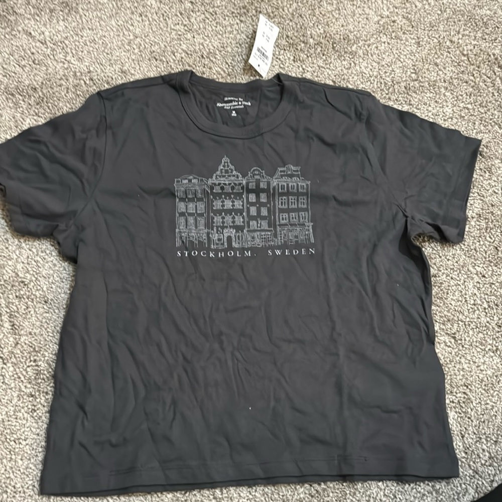 Abercrombie and fitch tee Stockholm Sweden